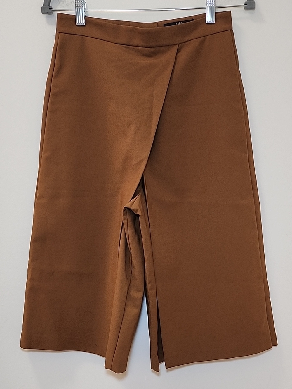 Tibi City stretch culotte wrap-style Front Slit Size 4 - Picture 4 of 16